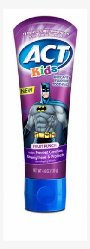 Act Mouthwash Act Kids Batman Fruit Punch Fluoride #2113203