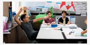 Disruptive Boy Throwing Paper In Classroom - Classroom #2113470