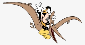 Minnie Riding Pterodactyl - Minnie Mouse #2113512