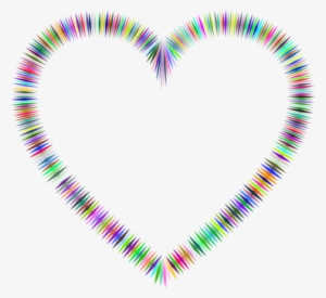 Prismatic Heart Sound Waveform - Sharp Heart #2113577 Prismatic Heart Sound Waveform - Sharp Heart #2113577