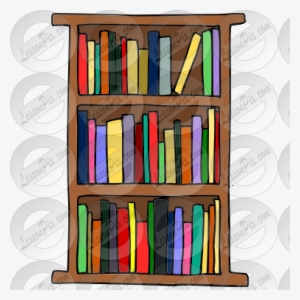 Bookcase Clipart Classroom - Bookcase #2114230