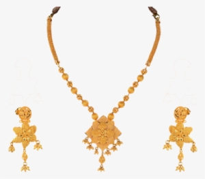 Orra Gold Set Necklace - Gold Necklace Set Design #2114368
