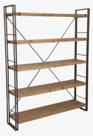 Moe's Brooklyn Large Open Bookshelf In Dark Brown - Moes Home Collection Brooklyn Large Open Bookshelf #2114460