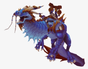 Thundering Cobalt Cloud Serpent #2115077
