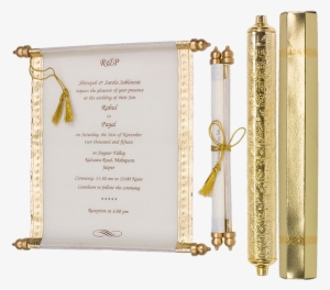 Scroll Invitations S951 Available At Www - Royal Wedding Invitation 2011 #2115731