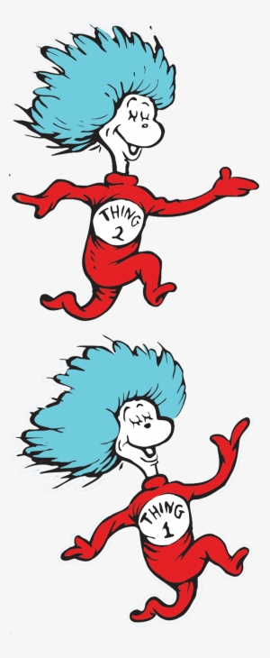 Thing 1 And Thing 2 Png #2115956