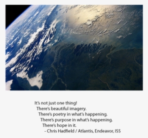 Earth Visions - Anonymous - View Of Earth From Atlantis Canvas #2116123