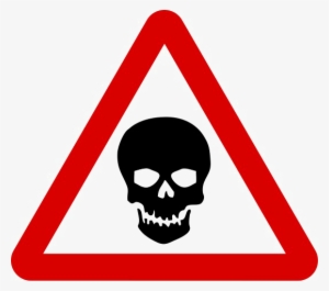 Danger Ahead Png Clipart - Segnali Stradali Incrocio Pericoloso #2116213