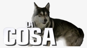 The Thing Movie Image With Logo And Character - Thing 1982 Png #2116385