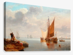Dutch Fishing Boats Canvas Print - Dutch Fishing Boats #2116854