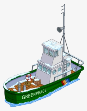 Greenpeace Boat - Simpsons Tapped Out Boats #2116951