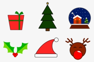 Free Christmas Icon Pack Psd - Christmas Symbols Psd Free #2117049