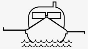 Fishing Boat - - Barco De Frente Desenho #2117165