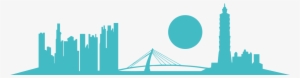 Browse News And Interviews - Taipei Skyline Vector Free #2117513