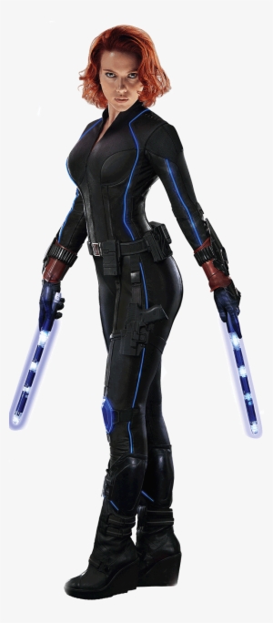 Black Widow Scarlett Johansson Png - Avengers Age Of Ultron Black Widow #2118439