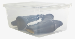 Small Clear 17 X 11 Sweater Storage Box - Plastic #2118577