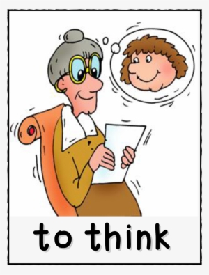 Spanish Verb Clipart - Clipart Verbs #2118641