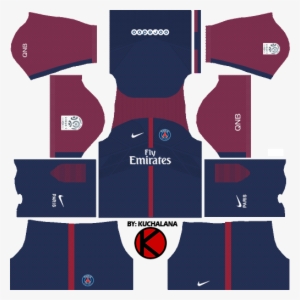 Paris Saint-germain Kits 2017/2018 - Dls 18 Kits Barcelona #2119296