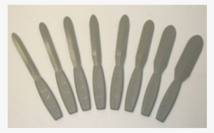 Albion 1058 G01 8 Piece Caulking Spatula Set #2120755