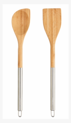 Bamboo Serving Utensils, Spoon And Spatula Set - Spatula #2120776