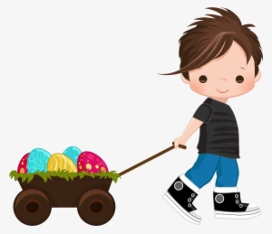 Easter Clipart Boy - Clip Art #2122113