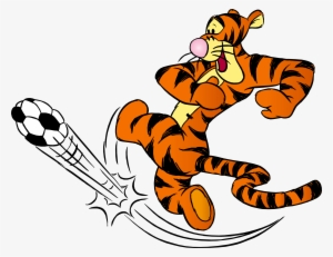 Tigger Footballer Png Clip Art #2122304