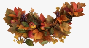 Digital Scrapbooking Thanksgiving Leaf Clip Art - Autumn Leaves Cluster #2122999