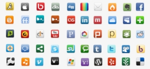 Social Network Icon Pack - Free Icon Set Minimal #2123001