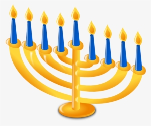 Fillable Summer Clipart - Menorah Clip Art #2123034