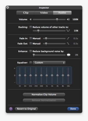 Adjust The Volume To 0% - Imovie #2123674