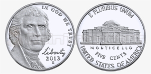 5 Cents Dollar Coin #2124722