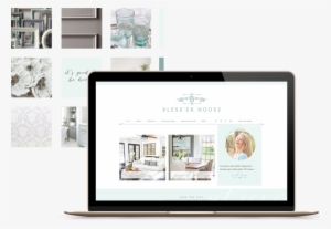 Heartfelt Web Designs & Branding For Female Creatives - Silvery Flowers Canvas Art #2125354