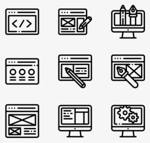 Web Design - Free Vector Cyber Icons #2125821