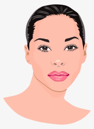Clipart - Clipart Lady Portrait #2126158