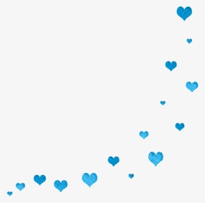 Blush Lines Png Clip Art Download - Corações Azuis Png #2126269
