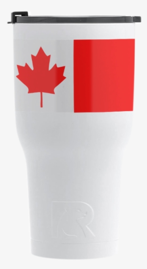 White Tumbler - Canadian-flag_b.png Cube Ottoman #2126607