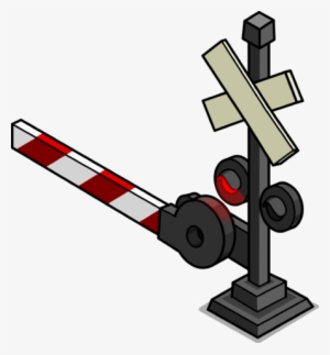 Railroad Crossing Sign Sprite 002 - Level Crossing #2126731