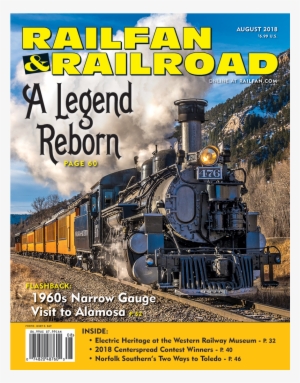 Railfan & Railroad August - Railroad Magazine #2126983