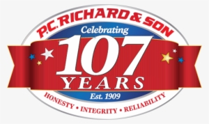 Celebrating 107 Years - Pc Richards Logo #2127087