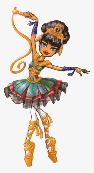 Nuevo Artwork/png De Cleo De Nile - Monster High Ballerina Ghouls #2127357