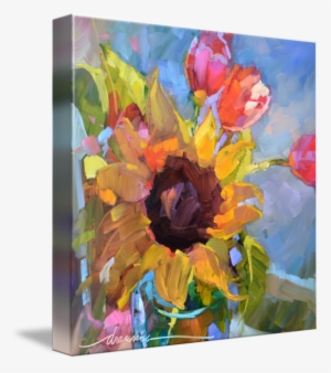 "all Aglow" By Dreama Tolle Perry - Gallery-wrapped Canvas Art Print 16 X 16 Entitled All #2127561