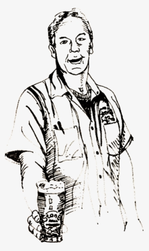 An Illustration Of The Stone Arch Brewmaster Steve - Sketch #2128313
