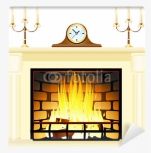 Fireplace Vector #2128394