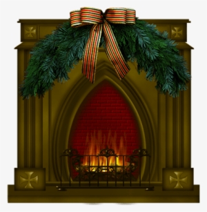 Karácsonyi Dekor - Malacka Oldala - Fireplace #2128498