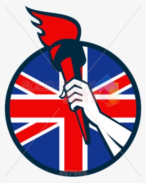 Stock Illustration Of Old Fashioned Cartoon Drawing - Torch #2128707