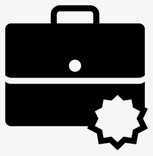 Job Vector Image Black And White - Icon Job Png #2129039