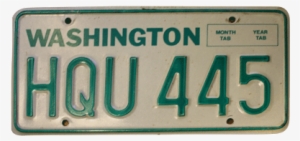 Washington - 1988 Washington License Plate #2129145