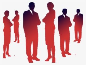 Upload - Silhouette Of The Businessman And Businesswoman #2129258