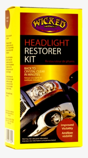 Wicked® Headlight Restorer Kit - Car #2129269