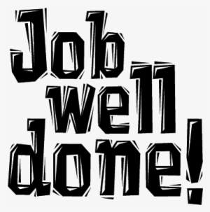 Svg Freeuse Stock Great Job Png Transparent Images - Job Well Done Png #2129655